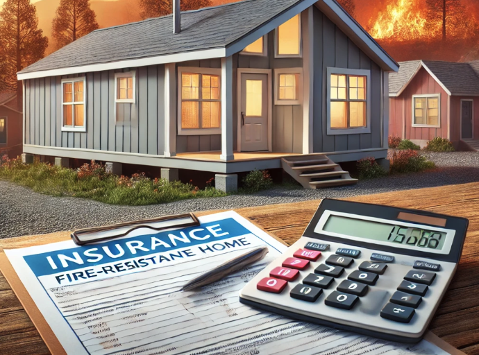 Insuring a Wildfire-Resistant Manufactured Homes